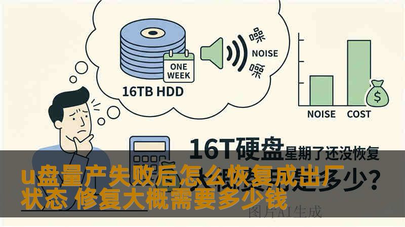 u盘量产失败后怎么恢复成出厂状态 修复大概需要多少钱