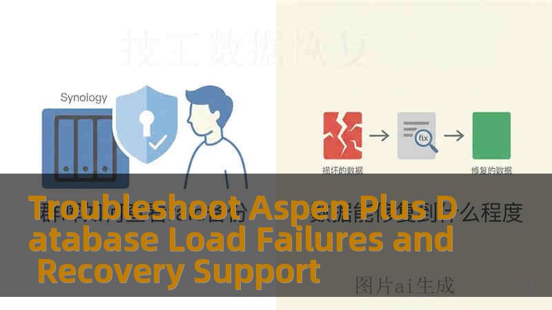 Troubleshoot Aspen Plus Database Load Failures and Recovery Support