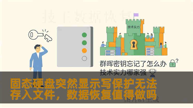 固态硬盘突然显示写保护无法存入文件，数据恢复值得做吗