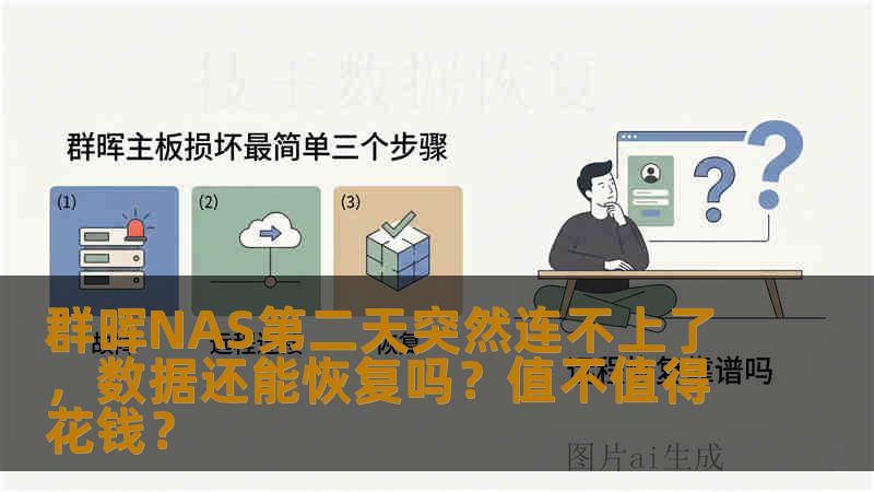 群晖NAS第二天突然连不上了，数据还能恢复吗？值不值得花钱？