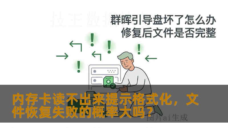 内存卡读不出来提示格式化，文件恢复失败的概率大吗？
