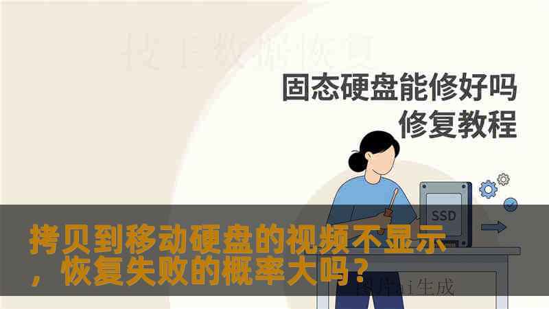 拷贝到移动硬盘的视频不显示，恢复失败的概率大吗？