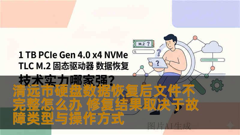 清远市硬盘数据恢复后文件不完整怎么办 修复结果取决于故障类型与操作方式