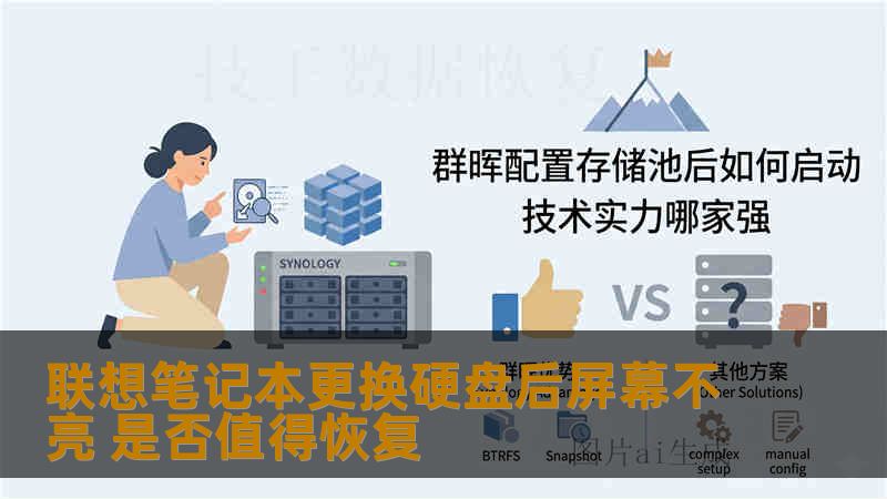 联想笔记本更换硬盘后屏幕不亮 是否值得恢复