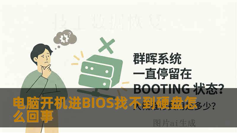 电脑开机进BIOS找不到硬盘怎么回事