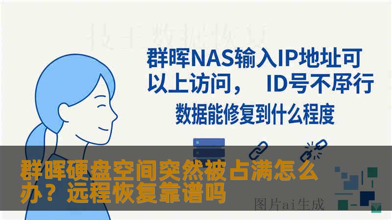 群晖硬盘空间突然被占满怎么办？远程恢复靠谱吗