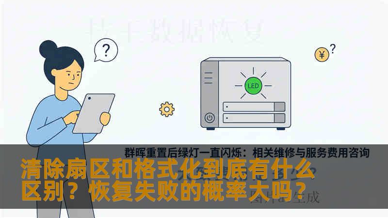 清除扇区和格式化到底有什么区别？恢复失败的概率大吗？