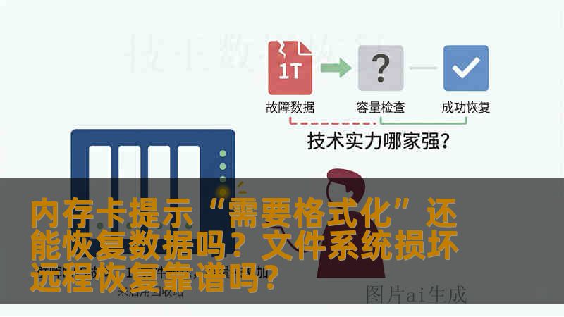 内存卡提示“需要格式化”还能恢复数据吗？文件系统损坏远程恢复靠谱吗？
