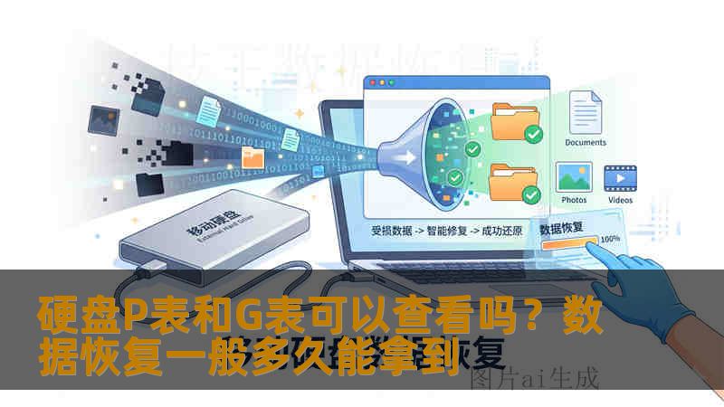 硬盘P表和G表可以查看吗？数据恢复一般多久能拿到