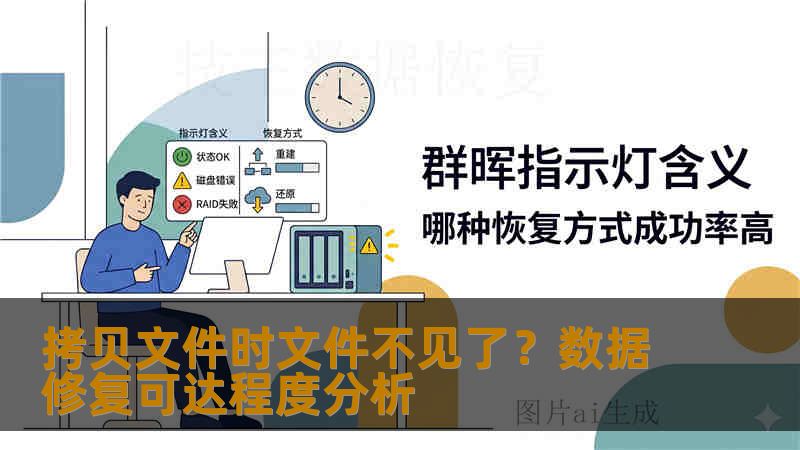 拷贝文件时文件不见了？数据修复可达程度分析