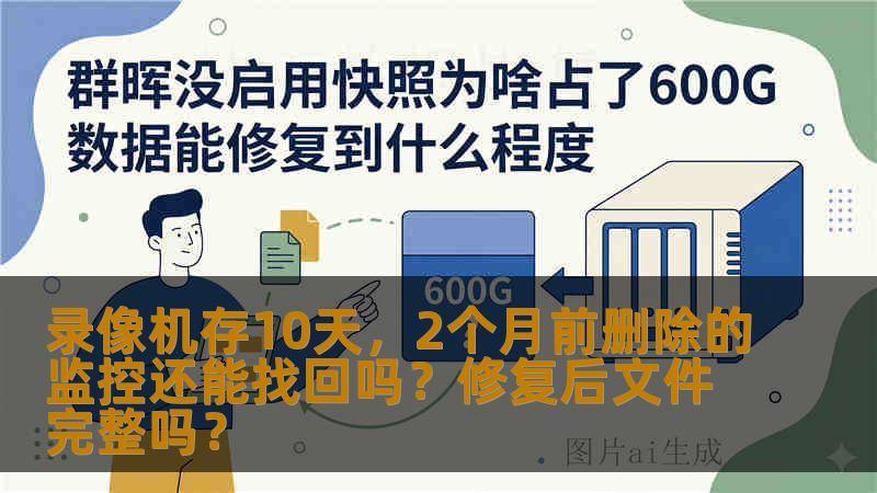 录像机存10天，2个月前删除的监控还能找回吗？修复后文件完整吗？