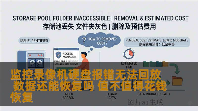 监控录像机硬盘报错无法回放 数据还能恢复吗 值不值得花钱恢复