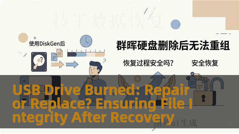 USB Drive Burned: Repair or Replace? Ensuring File Integrity After Recovery
