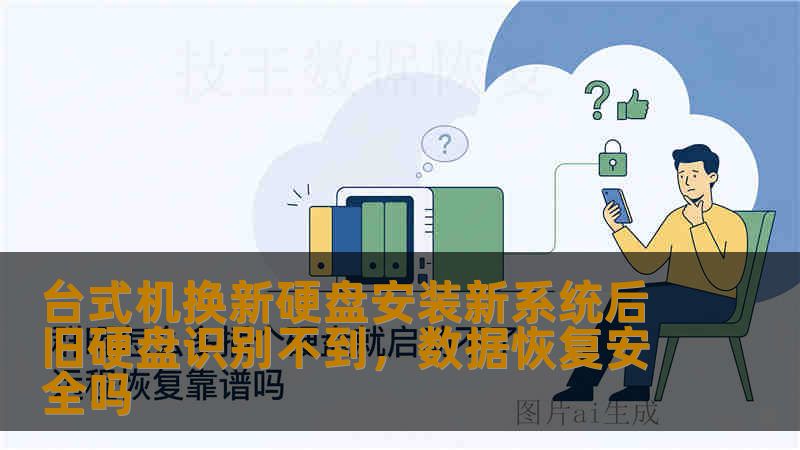 台式机换新硬盘安装新系统后旧硬盘识别不到,数据恢复安全吗 台式机换新硬盘安装新系统后旧硬盘识别不到,数据恢复安全吗