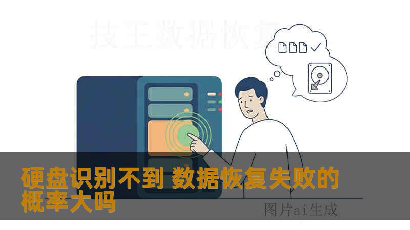 硬盘识别不到 数据恢复失败的概率大吗