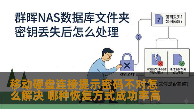 移动硬盘连接提示密码不对怎么解决 哪种恢复方式成功率高