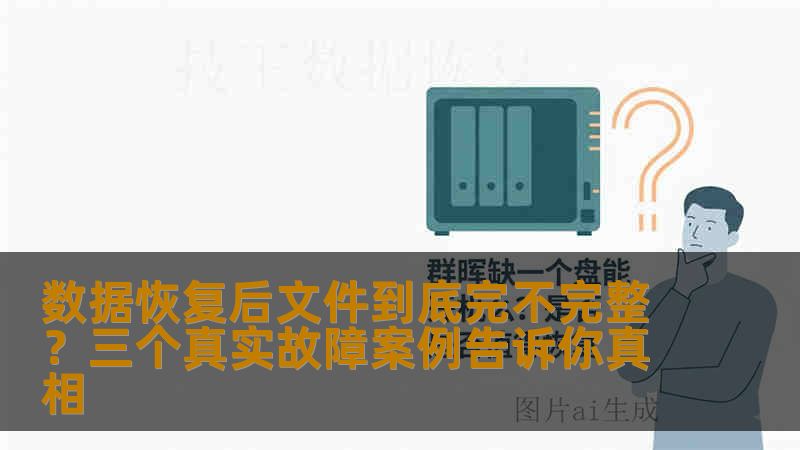数据恢复后文件到底完不完整?三个真实故障案例告诉你真相 数据恢复后文件到底完不完整?三个真实故障案例告诉你真相