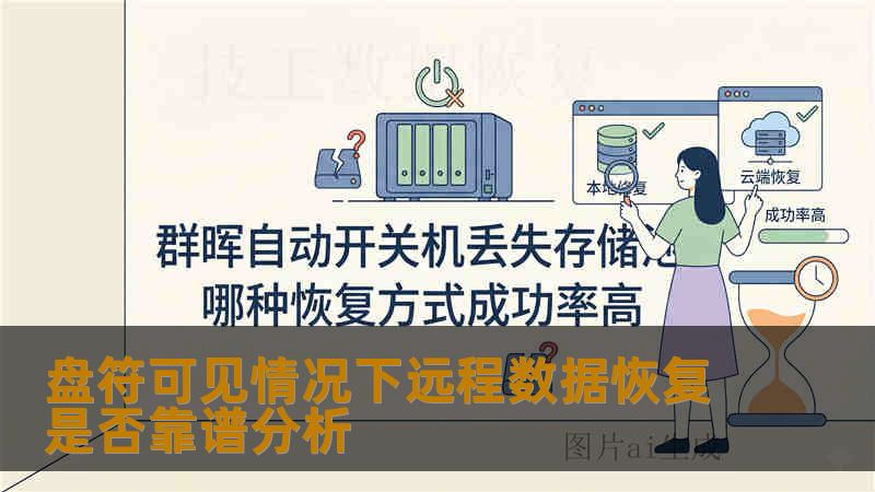 盘符可见情况下远程数据恢复是否靠谱分析