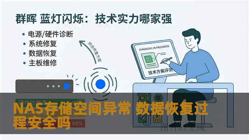 NAS存储空间异常 数据恢复过程安全吗