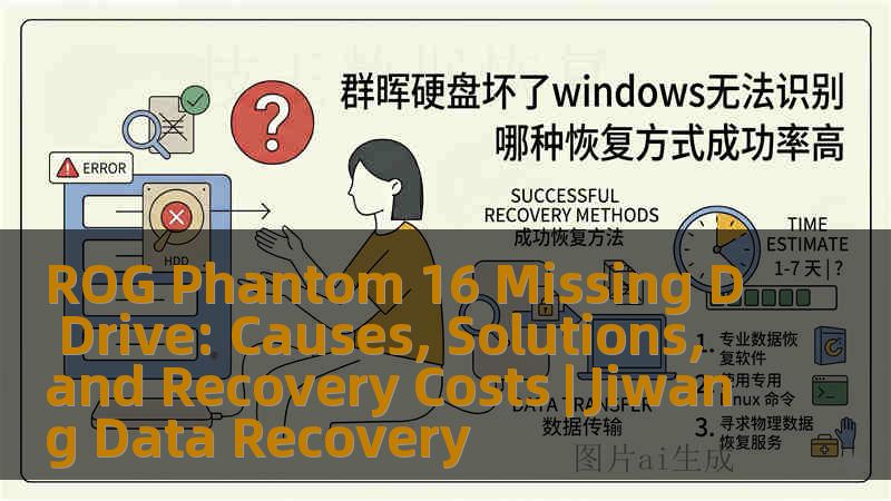 ROG Phantom 16 Missing D Drive: Causes, Solutions, and Recovery Costs | Jiwang Data Recovery