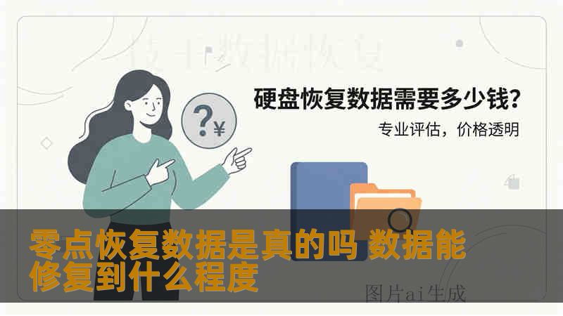 零点恢复数据是真的吗 数据能修复到什么程度