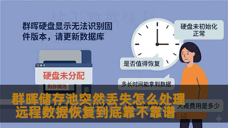 群晖储存池突然丢失怎么处理 远程数据恢复到底靠不靠谱