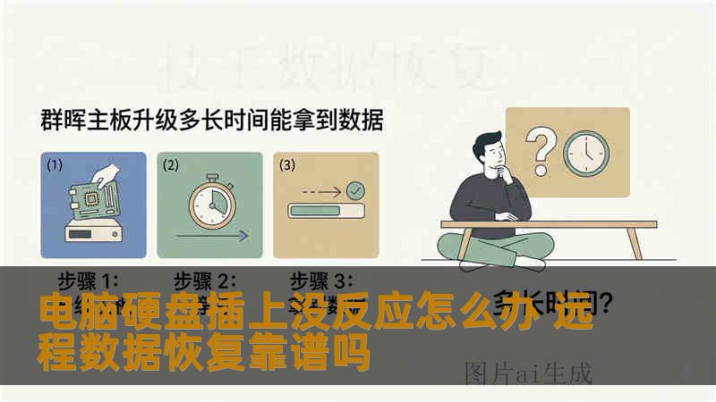 电脑硬盘插上没反应怎么办 远程数据恢复靠谱吗