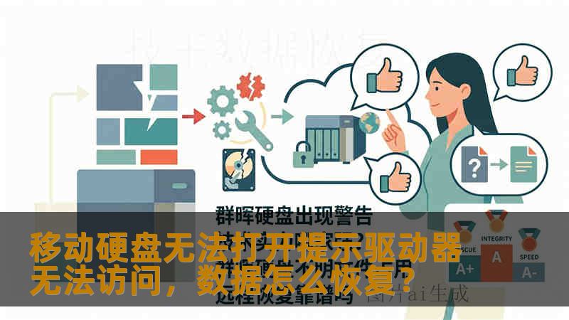 移动硬盘无法打开提示驱动器无法访问，数据怎么恢复？