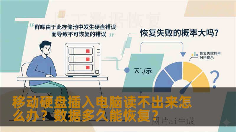 移动硬盘插入电脑读不出来怎么办？数据多久能恢复？