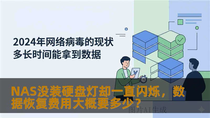 NAS没装硬盘灯却一直闪烁，数据恢复费用大概要多少？