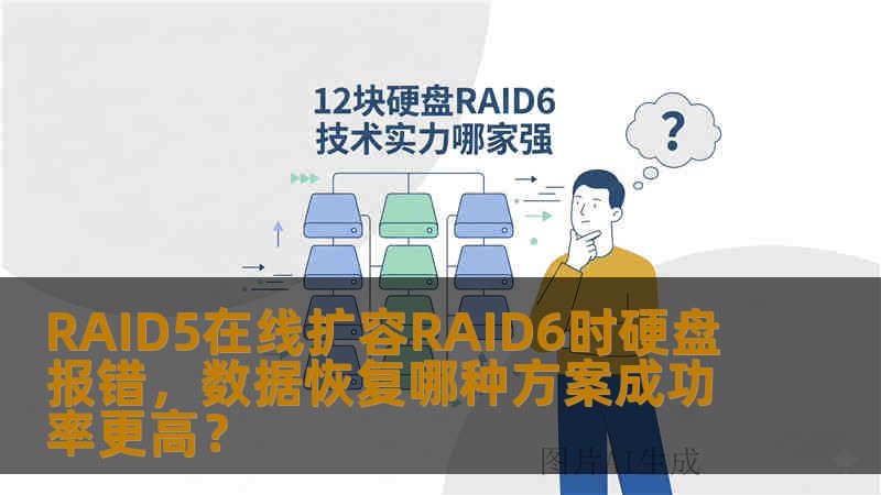 RAID5在线扩容RAID6时硬盘报错，数据恢复哪种方案成功率更高？
