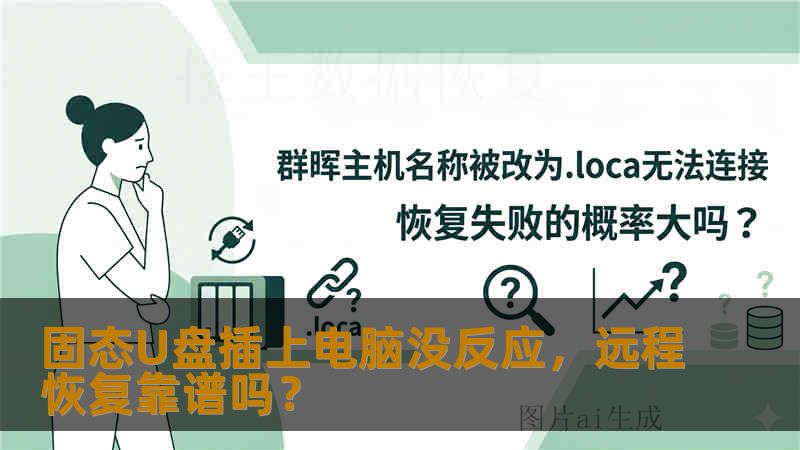 固态U盘插上电脑没反应，远程恢复靠谱吗？
