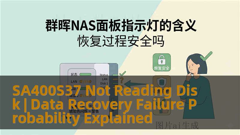 SA400S37 Not Reading Disk | Data Recovery Failure Probability Explained
