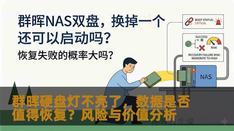 群晖硬盘灯不亮了，数据是否值得恢复？风险与价值分析