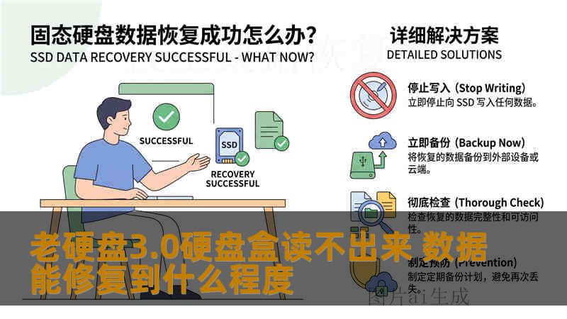 老硬盘3.0硬盘盒读不出来 数据能修复到什么程度