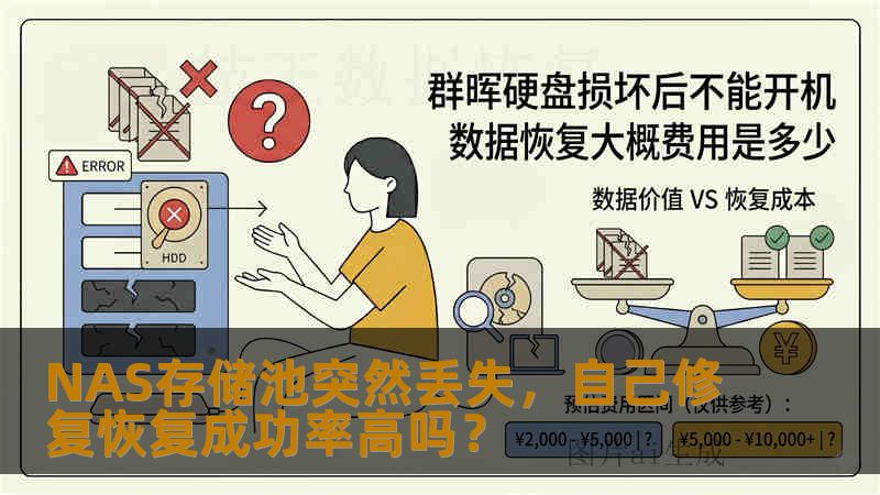 NAS存储池突然丢失，自己修复恢复成功率高吗？