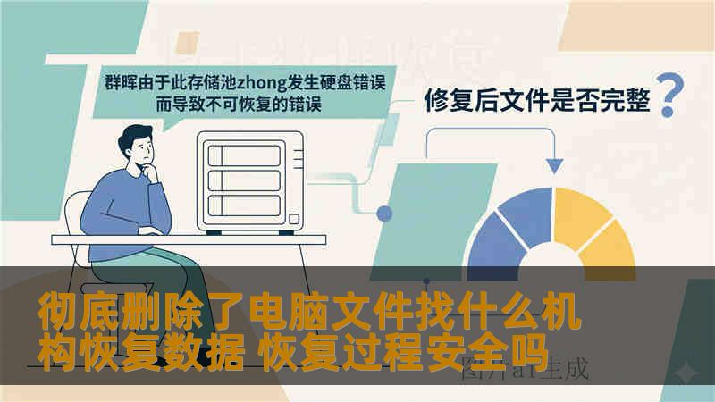 彻底删除了电脑文件找什么机构恢复数据 恢复过程安全吗