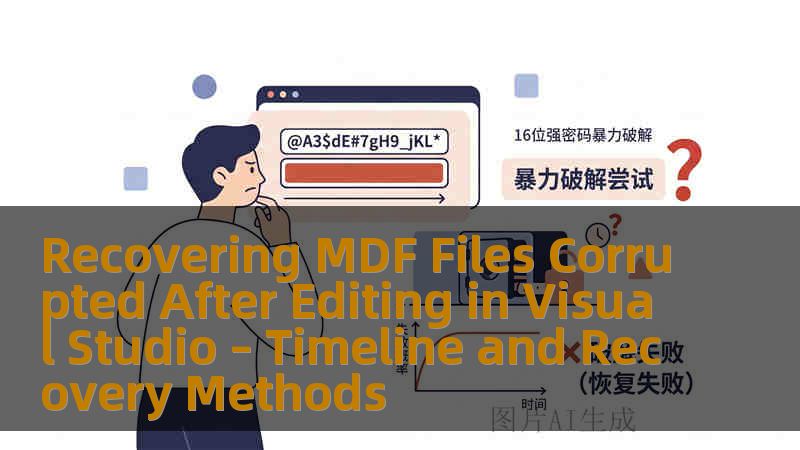 Recovering MDF Files Corrupted After Editing in Visual Studio – Timeline and Recovery Methods Recovering MDF Files Corrupted After Editing in Visual Studio – Timeline and Recovery Methods