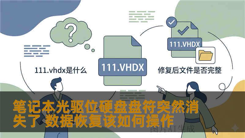 笔记本光驱位硬盘盘符突然消失了 数据恢复该如何操作