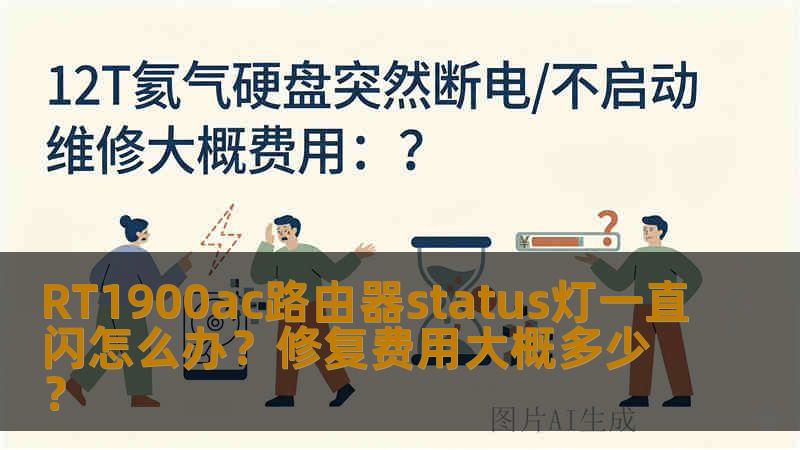 RT1900ac路由器status灯一直闪怎么办？修复费用大概多少？