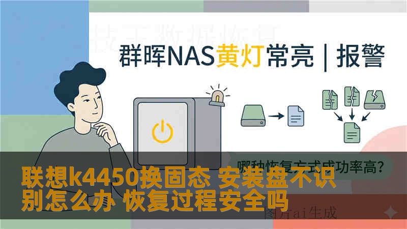 联想k4450换固态 安装盘不识别怎么办 恢复过程安全吗