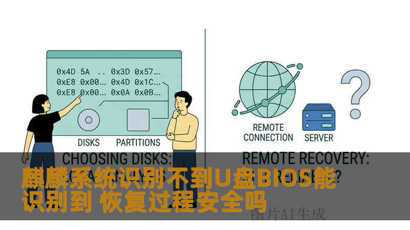 麒麟系统识别不到U盘BIOS能识别到 恢复过程安全吗