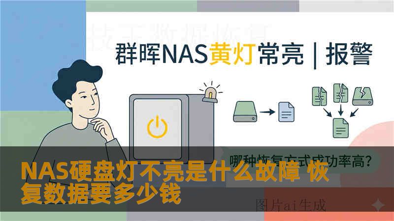 NAS硬盘灯不亮是什么故障 恢复数据要多少钱