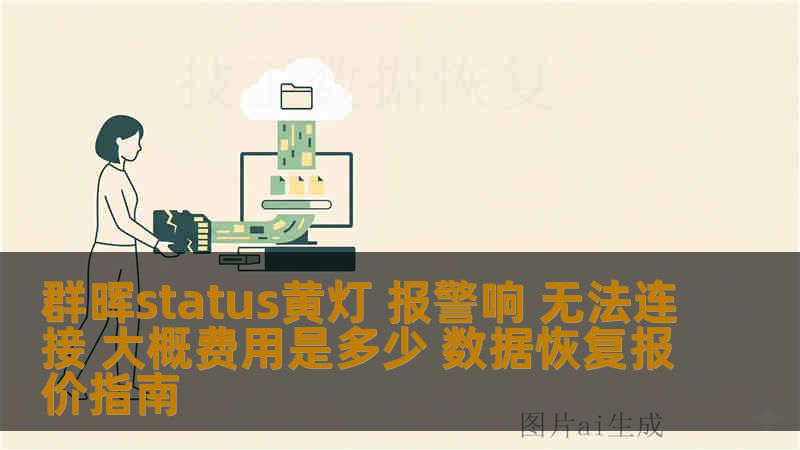 群晖status黄灯 报警响 无法连接 大概费用是多少 数据恢复报价指南