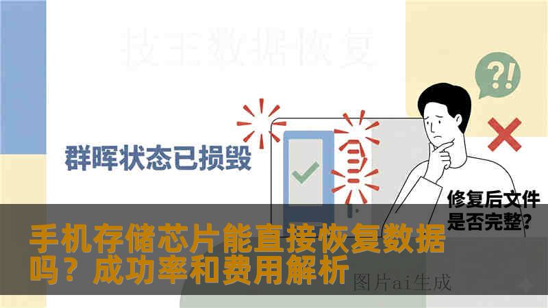 手机存储芯片能直接恢复数据吗?成功率和费用解析 手机存储芯片能直接恢复数据吗?成功率和费用解析