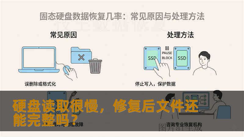 硬盘读取很慢，修复后文件还能完整吗？