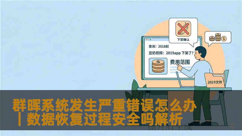 群晖系统发生严重错误怎么办｜数据恢复过程安全吗解析