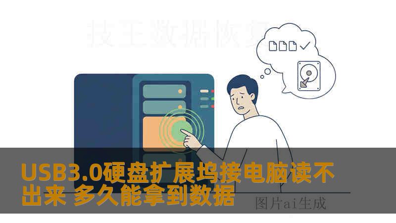 USB3.0硬盘扩展坞接电脑读不出来 多久能拿到数据