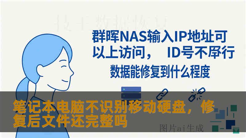 笔记本电脑不识别移动硬盘，修复后文件还完整吗