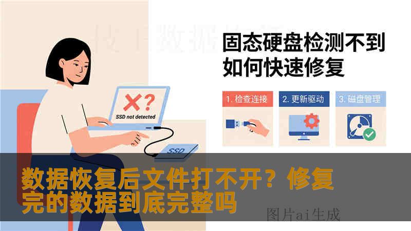 数据恢复后文件打不开？修复完的数据到底完整吗